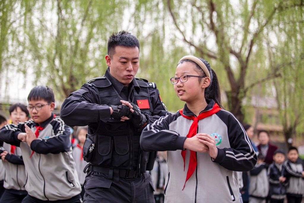 河北邯郸：安全教育进校园