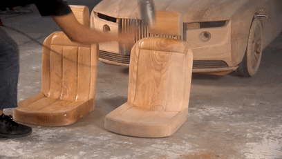 给孩子买豪车就差2个亿怎么办？用电锯做了一辆！