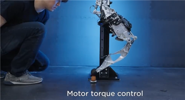 马斯克秀肌肉!特斯拉擎天柱机器人最新演示:AI大提升、行走更自然