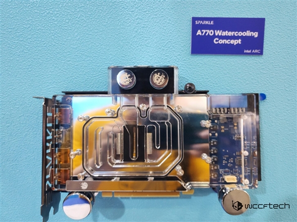 Intel Arc独立显卡第一次上水冷！这是何必呢？