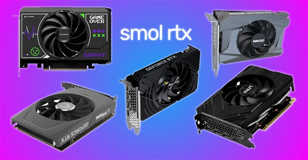 单风扇就是好看！RTX 40第一次做成ITX迷你卡 5款集中爆发