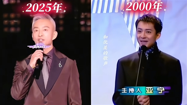 “前央视最帅主持”亚宁重回舞台：56岁满头白发 已是大厂高管